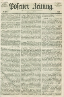 Posener Zeitung. 1855, № 268 (16 November) + dod.