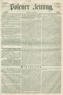 Posener Zeitung. 1855, № 271 (20 November) + dod.