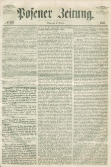 Posener Zeitung. 1855, № 272 (21 November) + dod.