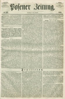 Posener Zeitung. 1855, № 273 (22 November) + dod.