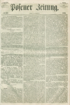 Posener Zeitung. 1855, № 274 (23 November) + dod.