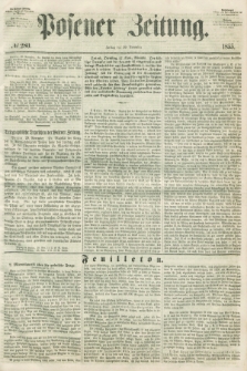 Posener Zeitung. 1855, № 280 (30 November) + dod.