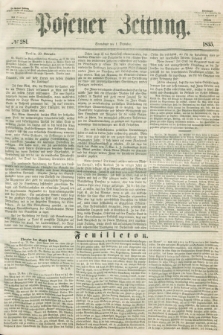 Posener Zeitung. 1855, № 281 (1 Dezember) + dod.