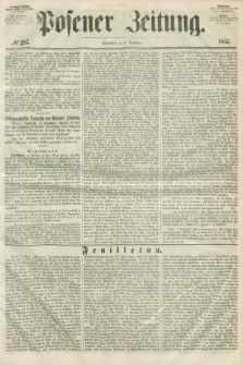 Posener Zeitung. 1855, № 287 (8 Dezember) + dod.