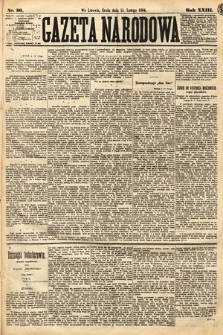 Gazeta Narodowa. 1884, nr 36