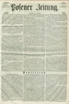 Posener Zeitung. 1855, № 291 (13 Dezember) + dod.