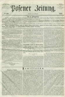 Posener Zeitung. 1855, № 295 (18 Dezember) + dod.