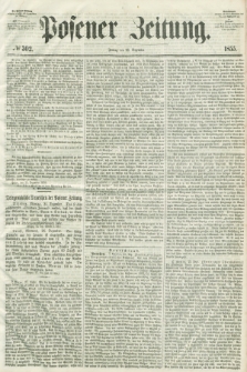 Posener Zeitung. 1855, № 302 (28 Dezember) + dod.