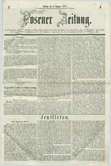 Posener Zeitung. 1856, [№] 3 (4 Januar) + dod.
