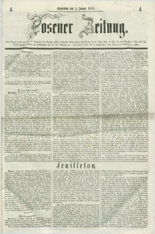 Posener Zeitung. 1856, [№] 4 (5 Januar) + dod.