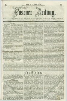 Posener Zeitung. 1856, [№] 9 (11 Januar) + dod.