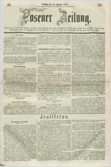 Posener Zeitung. 1856, [№] 48 (26 Februar)