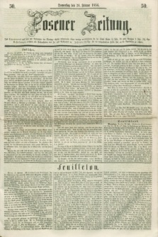 Posener Zeitung. 1856, [№] 50 (28 Februar) + dod.