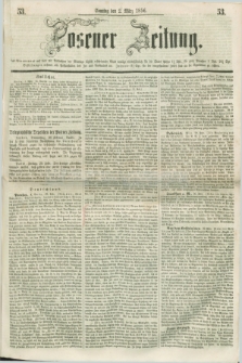 Posener Zeitung. 1856, [№] 53 (2 März) + dod.