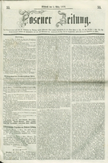 Posener Zeitung. 1856, [№] 55 (5 März) + dod.