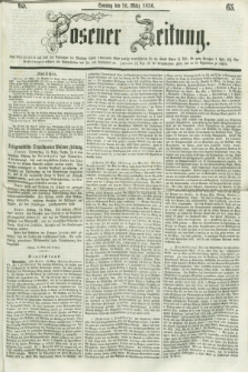 Posener Zeitung. 1856, [№] 65 (16 März) + dod.