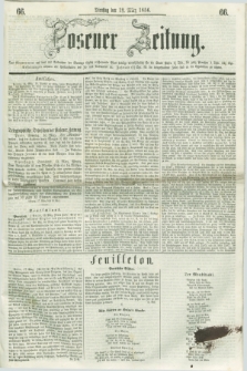 Posener Zeitung. 1856, [№] 66 (18 März) + dod.