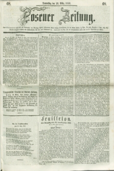 Posener Zeitung. 1856, [№] 68 (20 März) + dod.