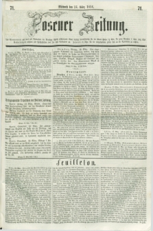 Posener Zeitung. 1856, [№] 71 (26 März) + dod.