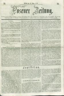 Posener Zeitung. 1856, [№] 73 (28 März) + dod.