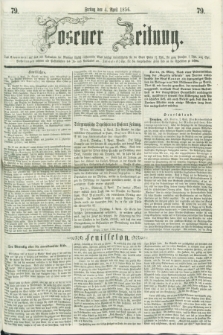 Posener Zeitung. 1856, [№] 79 (4 April) + dod.