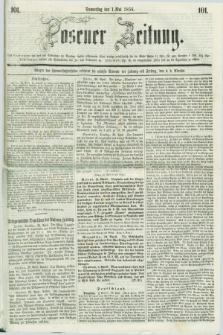 Posener Zeitung. 1856, [№] 101 (1 Mai) + dod.