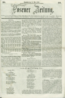 Posener Zeitung. 1856, [№] 108 (10 Mai) + dod.
