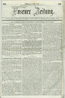 Posener Zeitung. 1856, [№] 109 (11 Mai) + dod.