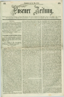 Posener Zeitung. 1856, [№] 119 (24 Mai) + dod.