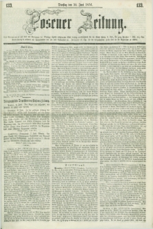 Posener Zeitung. 1856, [№] 133 (10 Juni) + dod.