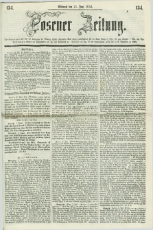 Posener Zeitung. 1856, [№] 134 (11 Juni)