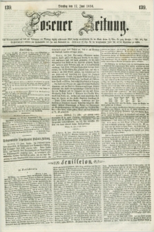 Posener Zeitung. 1856, [№] 139 (17 Juni) + dod.