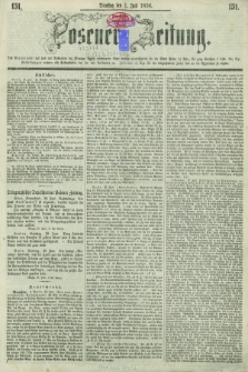 Posener Zeitung. 1856, [№] 151 (1 Juli) + dod.