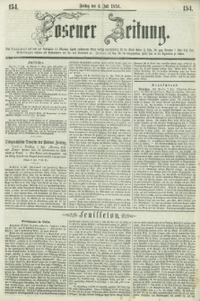 Posener Zeitung. 1856, [№] 154 (4 Juli) + dod.