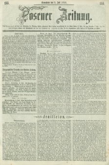 Posener Zeitung. 1856, [№] 155 (5 Juli) + dod.