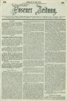 Posener Zeitung. 1856, [№] 166 (18 Juli) + dod.
