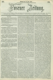 Posener Zeitung. 1856, [№] 170 (23 Juli) + dod.