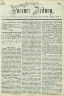 Posener Zeitung. 1856, [№] 172 (25 Juli) + dod.