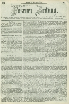 Posener Zeitung. 1856, [№] 175 (29 Juli) + dod.