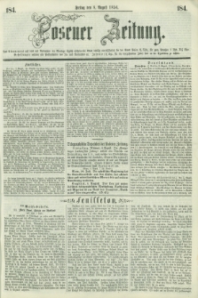 Posener Zeitung. 1856, [№] 184 (8 August) + dod.