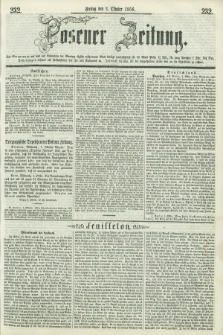 Posener Zeitung. 1856, [№] 232 (3 Oktober) + dod.