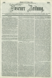 Posener Zeitung. 1856, [№] 248 (22 Okober) + dod.
