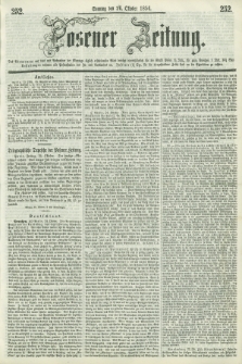 Posener Zeitung. 1856, [№] 252 (26 Oktober) + dod.