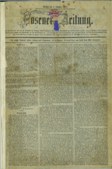 Posener Zeitung. 1858, [№] 1 (1 Januar) + dod.