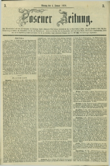Posener Zeitung. 1858, [№] 3 (4 Januar) + dod.