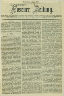 Posener Zeitung. 1858, [№] 8 (9 Januar) + dod.