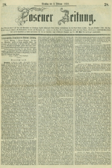 Posener Zeitung. 1858, [№] 28 (2 Februar) + dod.