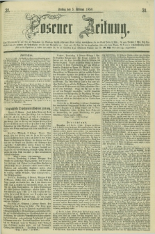 Posener Zeitung. 1858, [№] 31 (5 Februar) + dod.