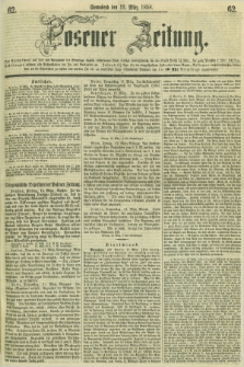 Posener Zeitung. 1858, [№] 62 (13 März) + dod.