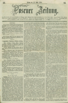 Posener Zeitung. 1858, [№] 95 (23 April) + dod.